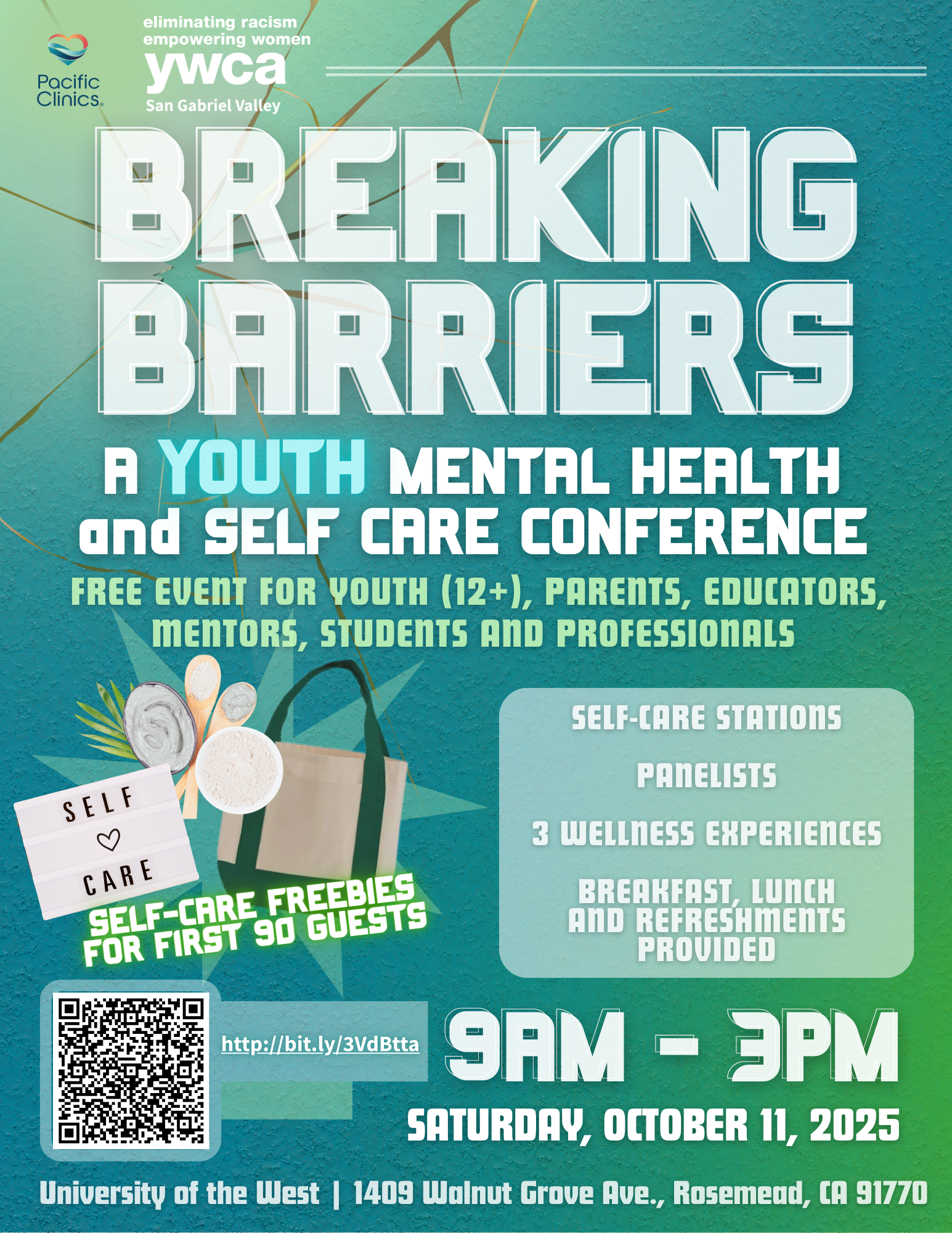 Breaking Barriers: A Youth Mental Health and Self Care Conference